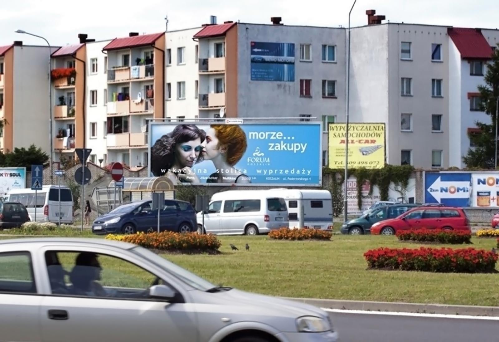 billboard tablica reklamowa Koszalin ad.media consulting reklama rondo